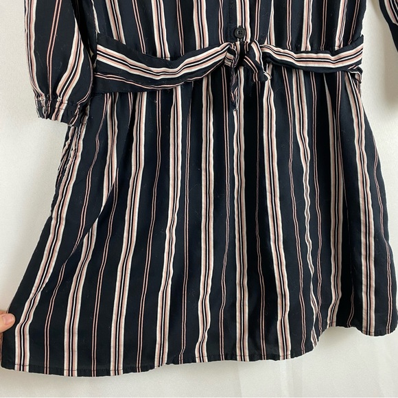 Abercrombie Kids Stripped Long Sleeve Dress - Picture 4 of 7